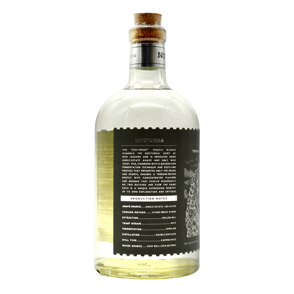 Alma del Jaguar Tequila High Proof Blanco Nocturna