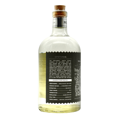 Alma del Jaguar Tequila High Proof Blanco Nocturna