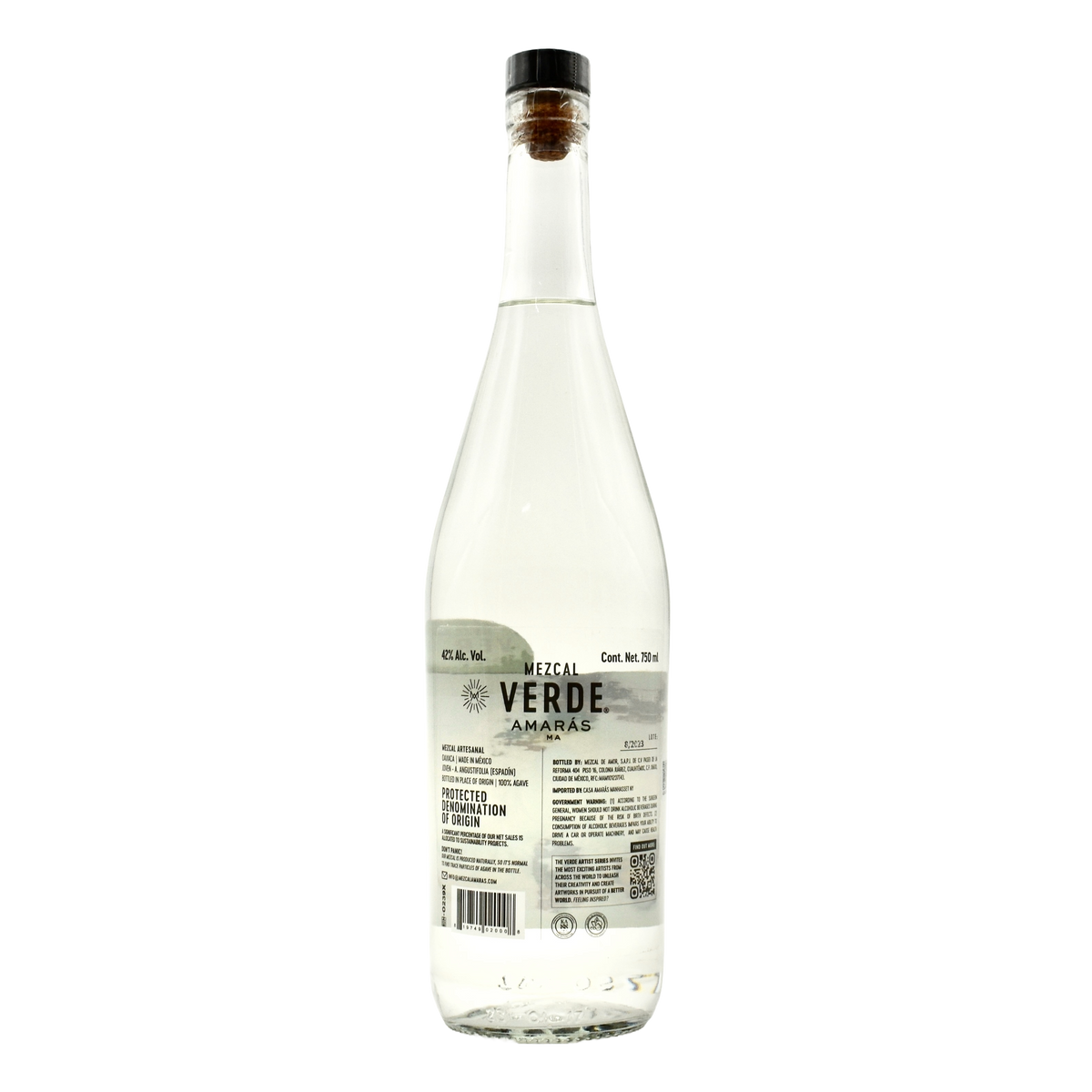 Amaras Verde Mezcal Joven