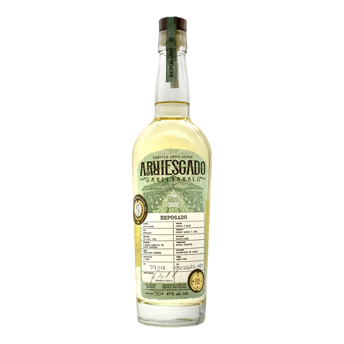 Arriesgado Tequila Reposado