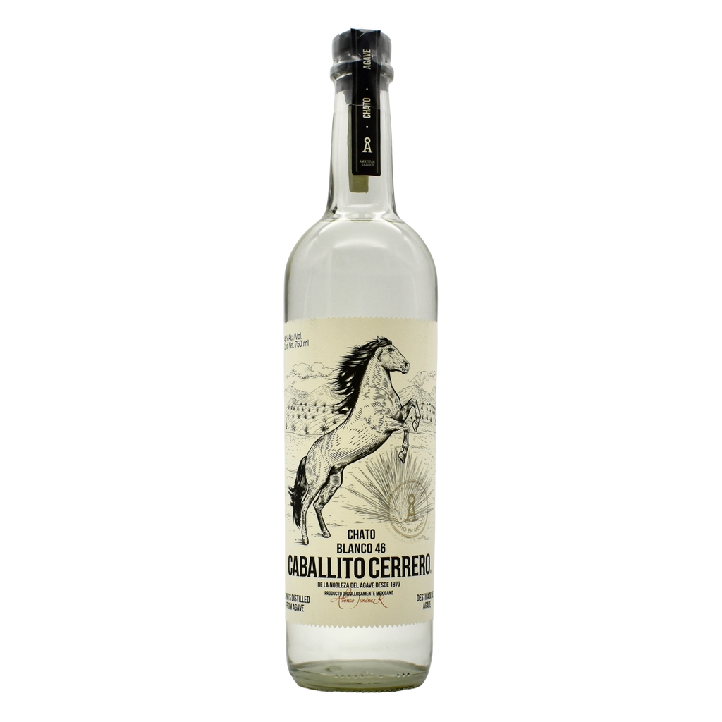 Caballito Cerrero Chato Blanco Destilado De Agave