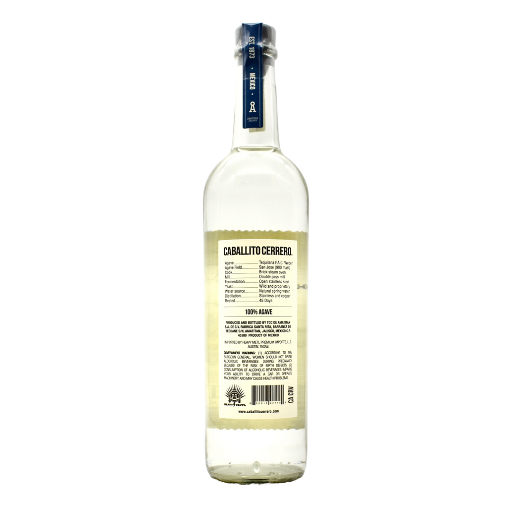 Caballito Cerrero Tequila Azul Blanco