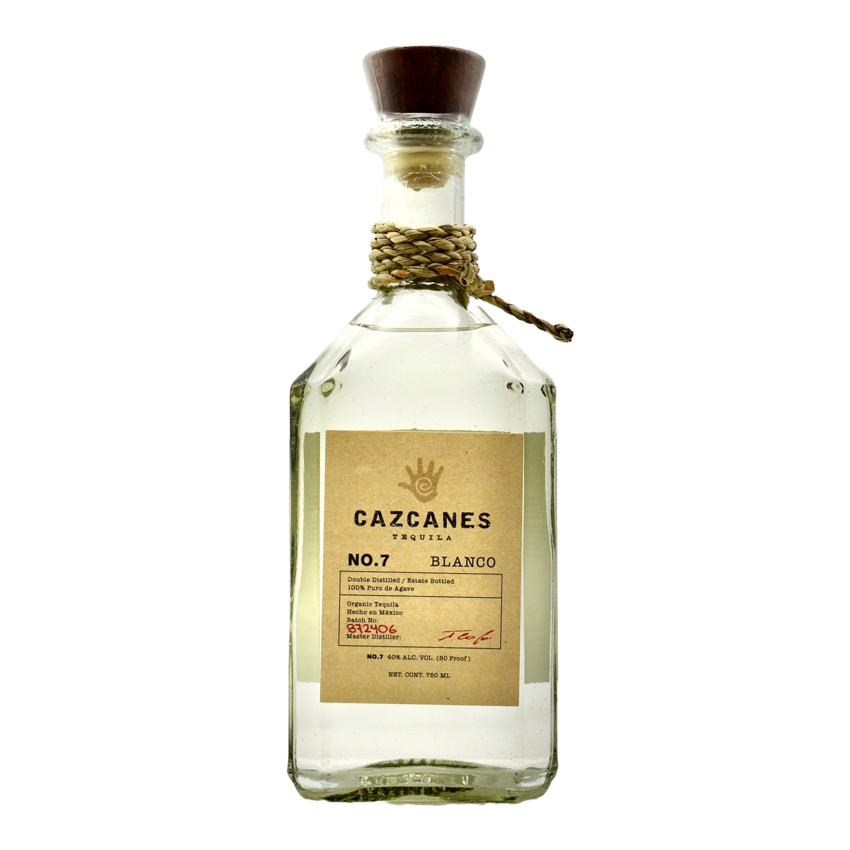 Cazcanes Tequila Blanco No. 7