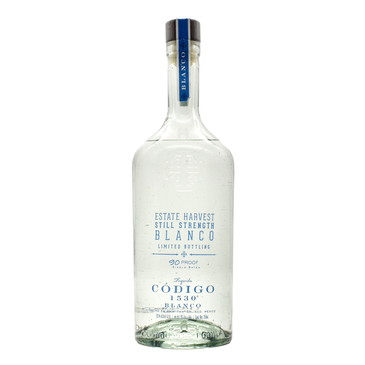Codigo 1530 Tequila Blanco Still Strength