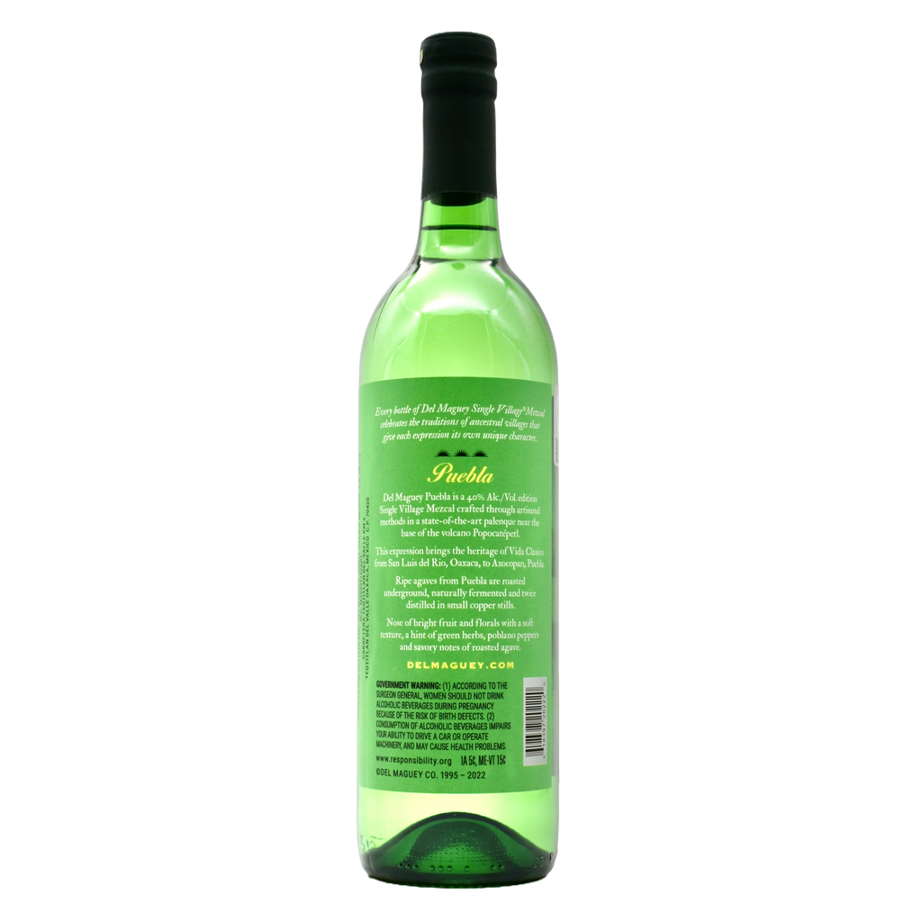 Del Maguey Mezcal Puebla