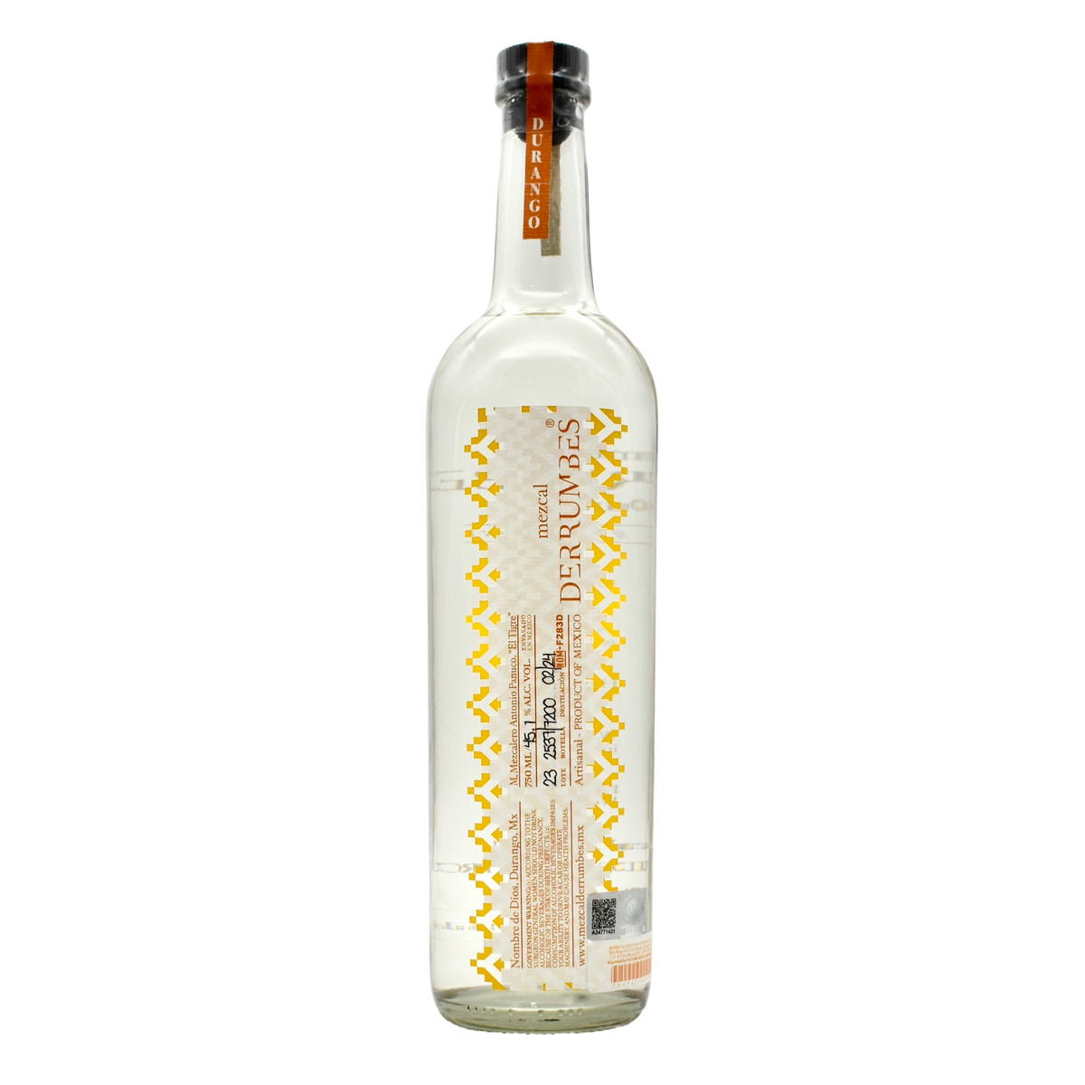 Derrumbes Mezcal Durango