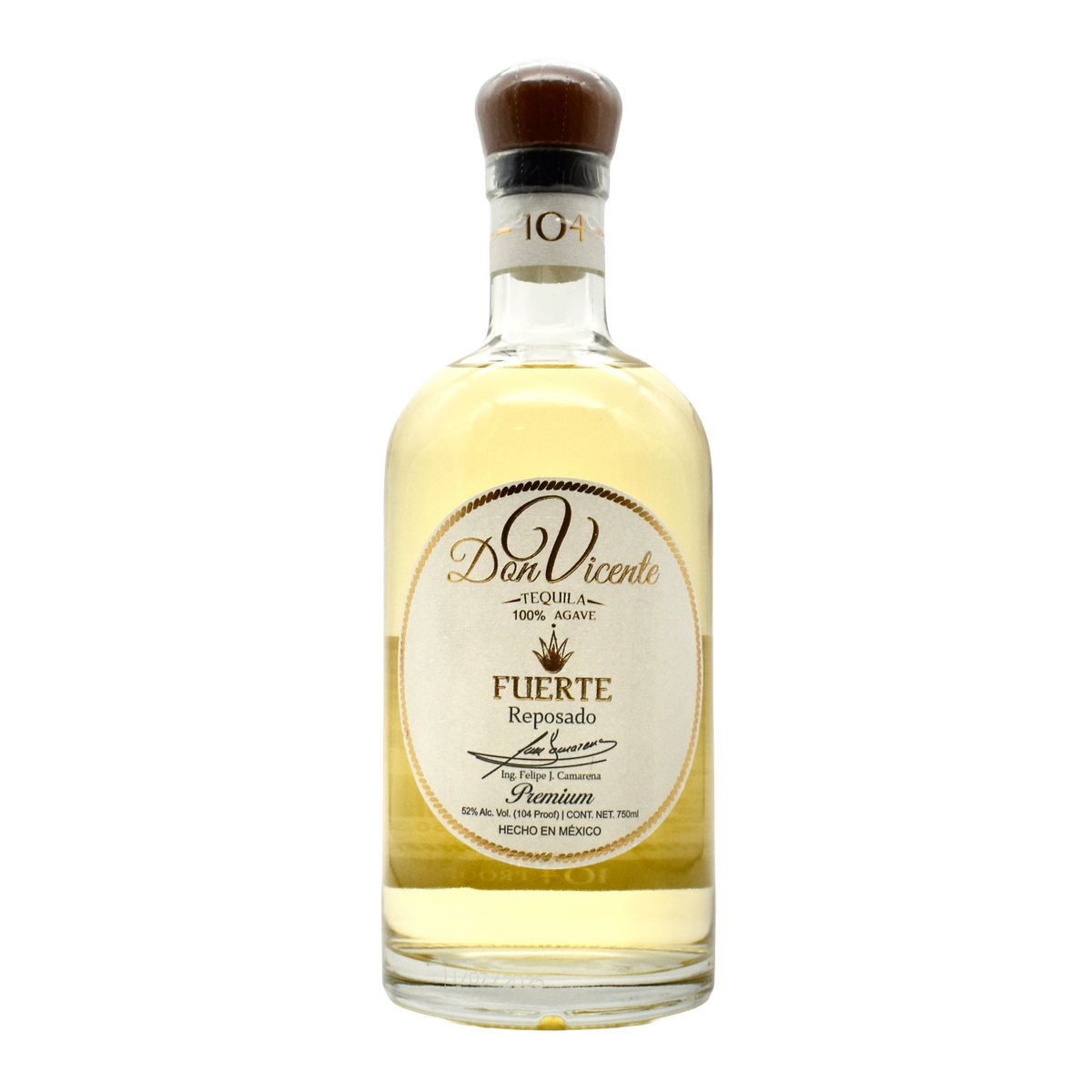Don Vicente Tequila Fuerte Reposado