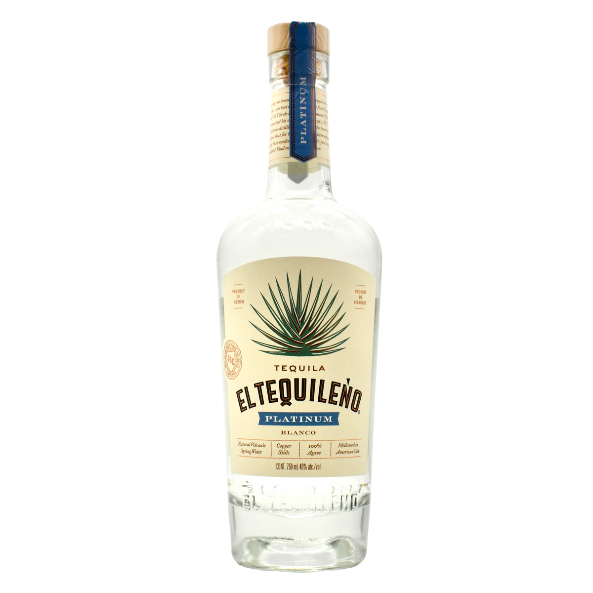 El Tequileno Tequila Blanco Platinum