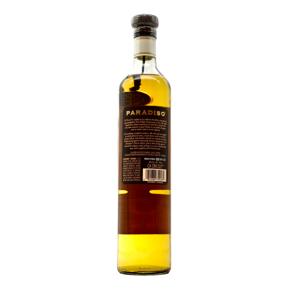 El Tesoro Extra Añejo Paradiso
