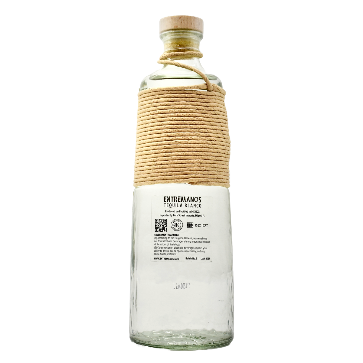Entre Manos Tequila Blanco
