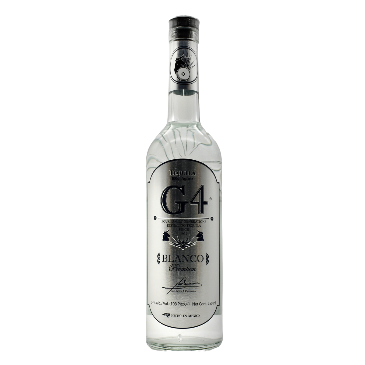 G4 Tequila High Proof Blanco