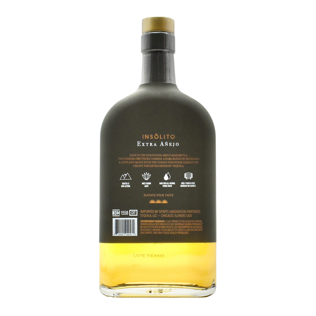 Insolito Tequila Extra Anejo