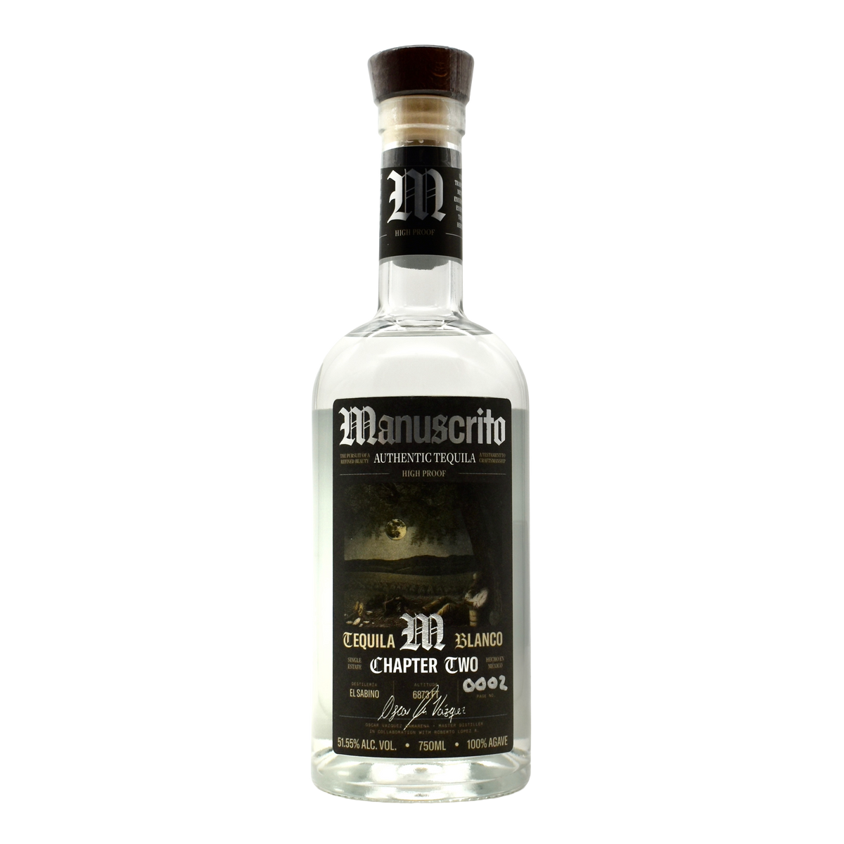 Manuscrito Chapter 2 High Proof Blanco