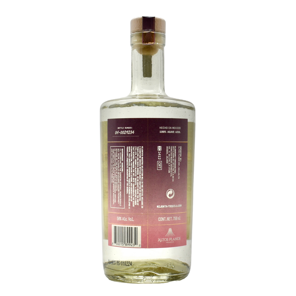 Mijenta Tequila Blanco Maestra Select No.1