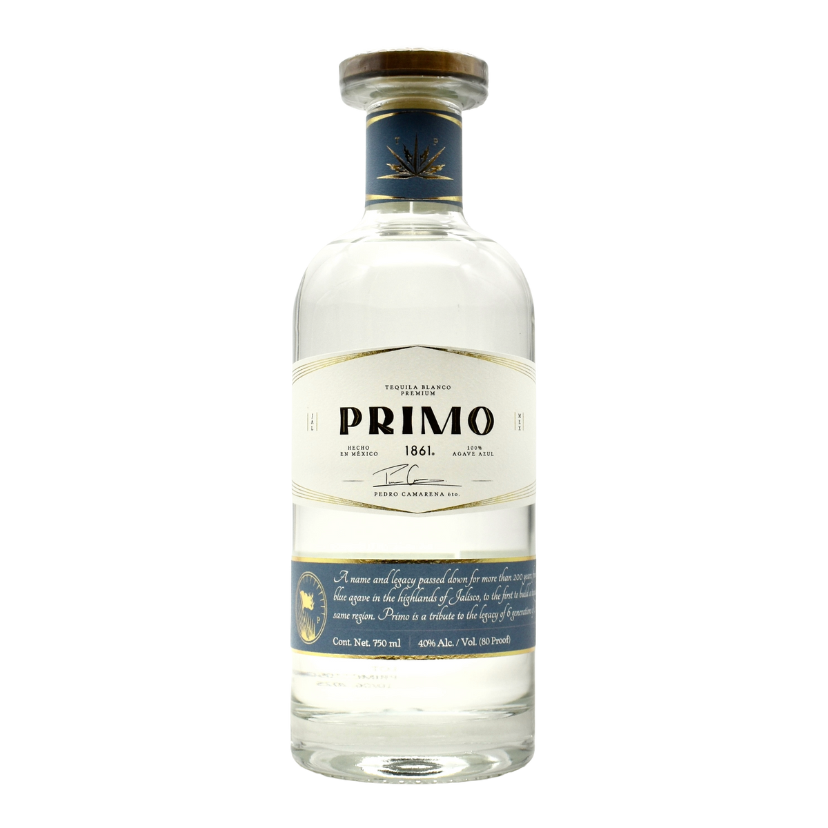 Primo 1861 Tequila Blanco