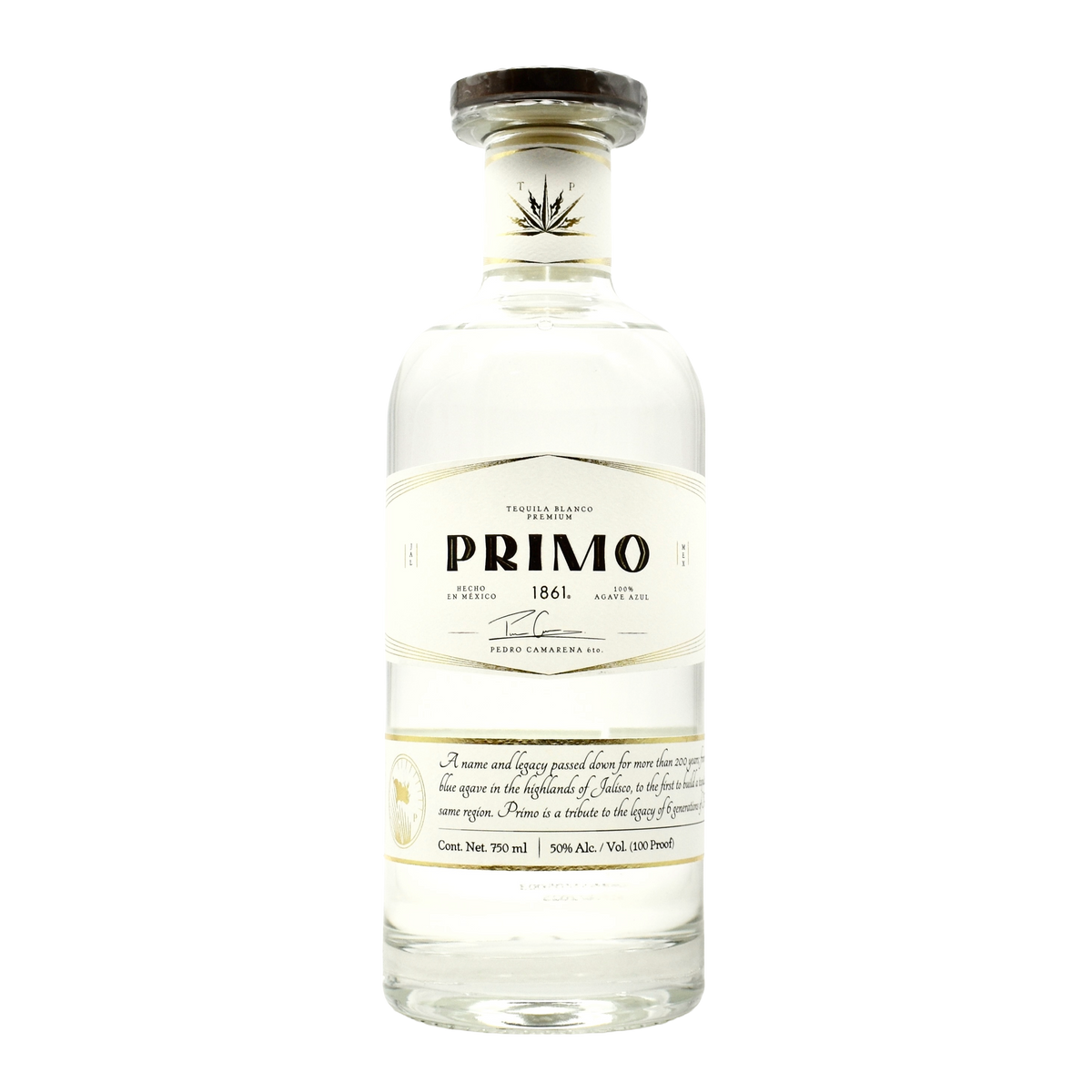 Primo 1861 Tequila High Proof Blanco