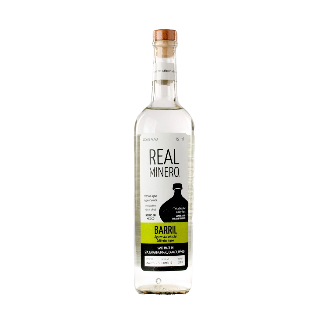 Real Minero Barril Mezcal