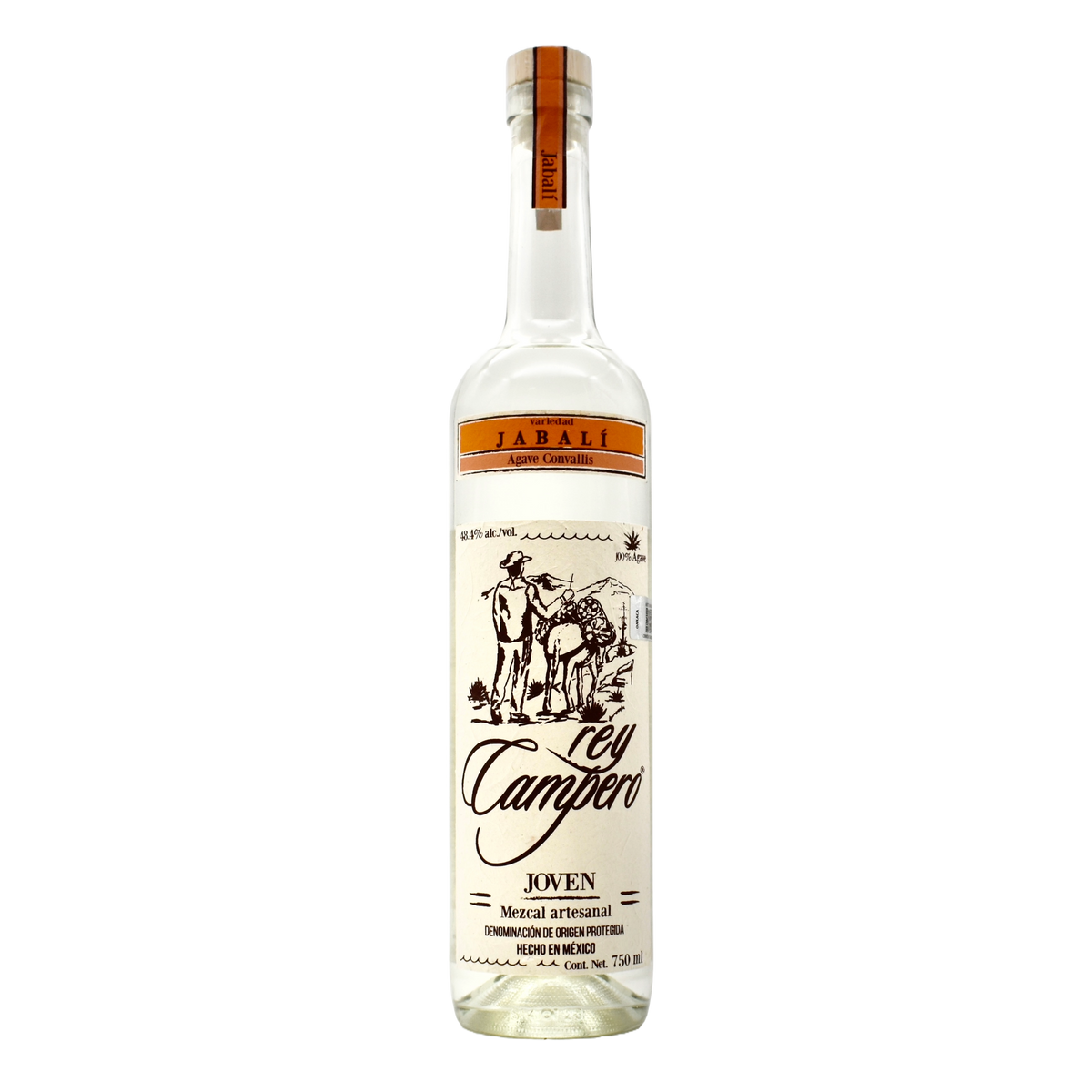 Rey Campero Jabali Mezcal Joven