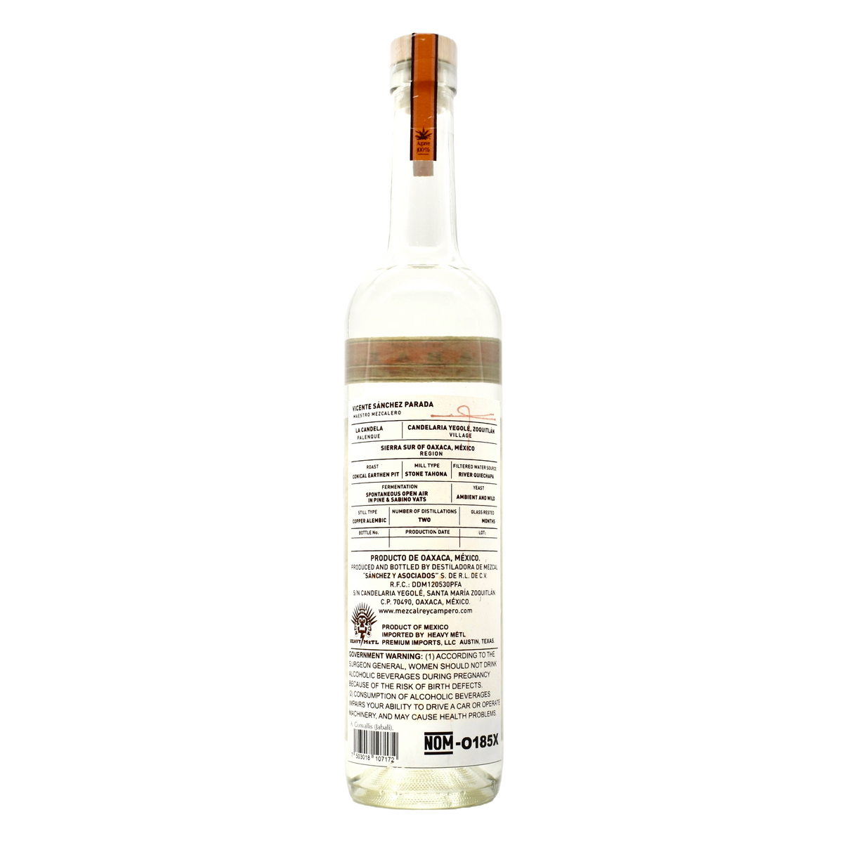 Rey Campero Jabali Mezcal Joven