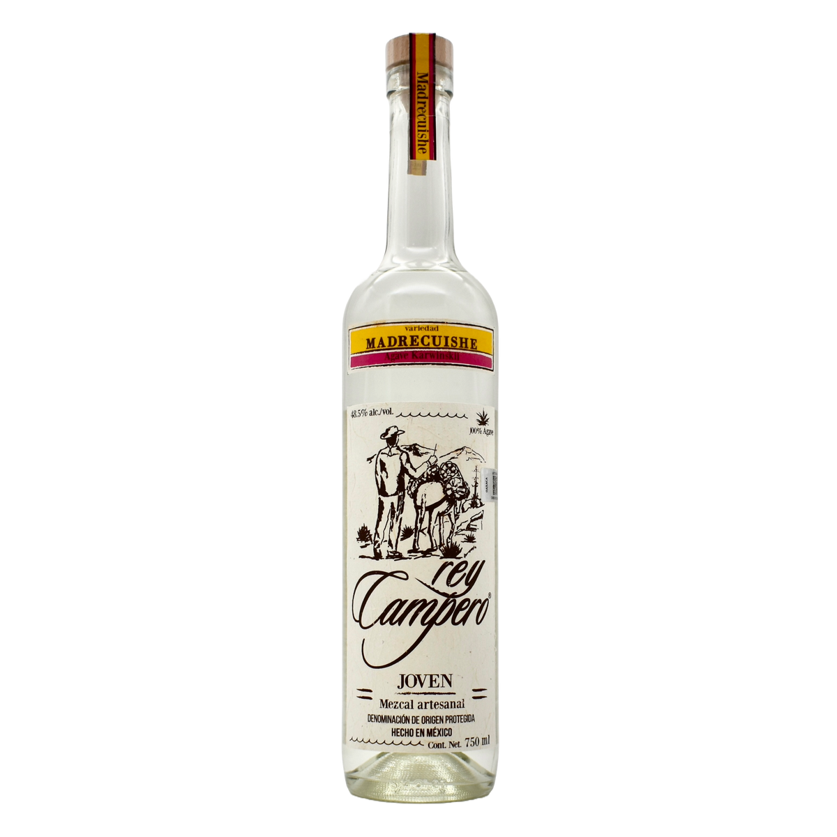 Rey Campero Mezcal Madre Cuishe Joven Mezcal