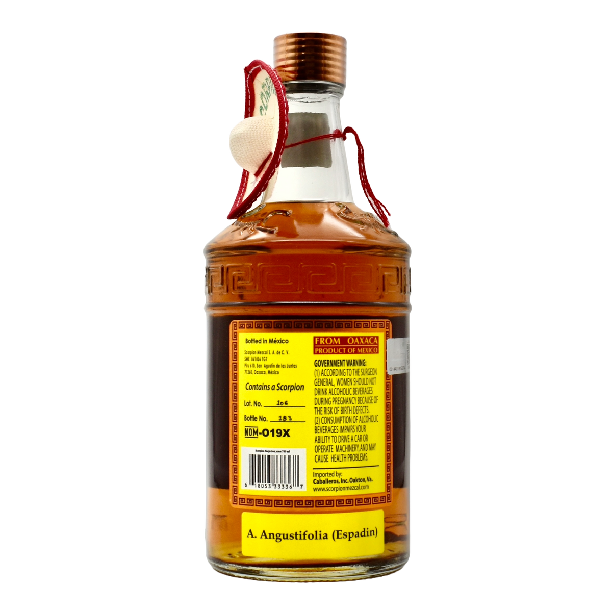 Scorpion Mezcal Anejo 2 Year