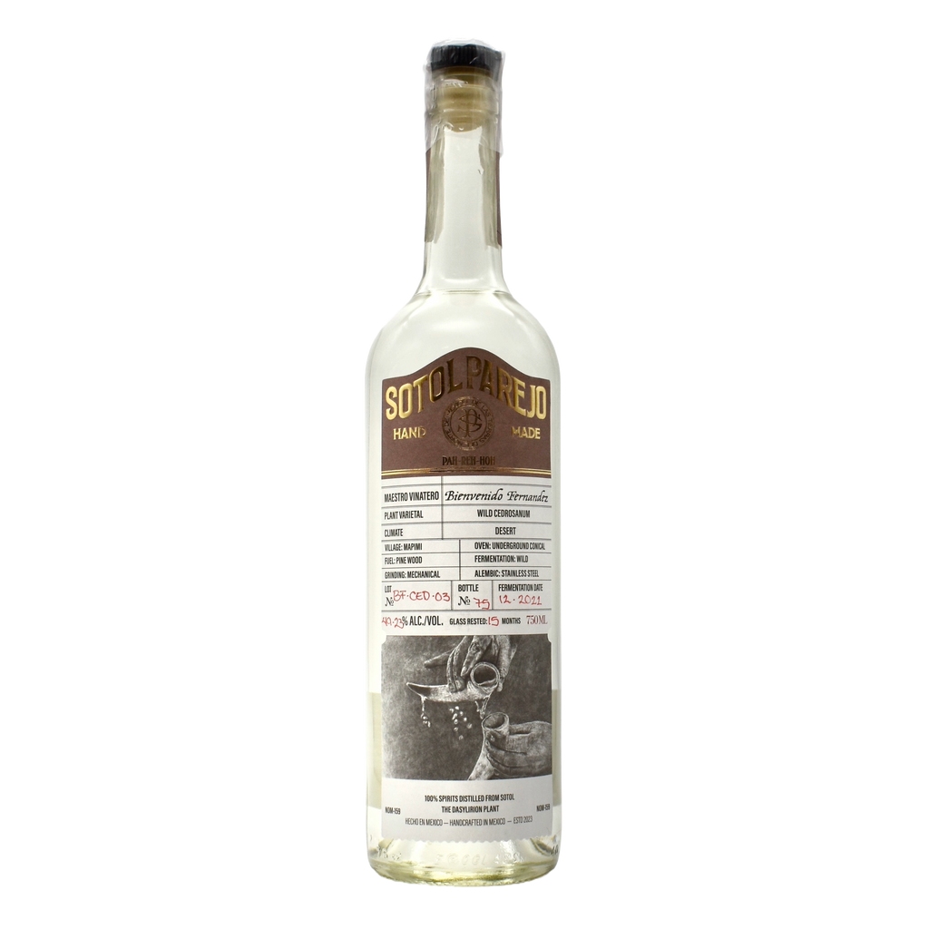 Sotol Parejo Bienvenido Fernandez Cedrosanum