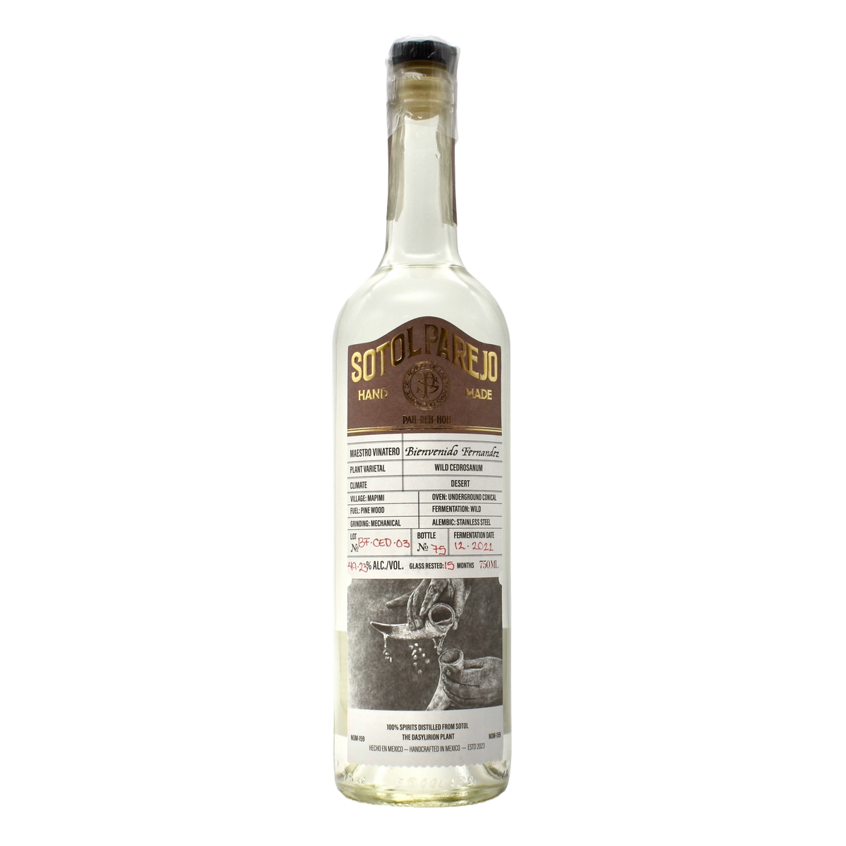 Sotol Parejo Bienvenido Fernandez Cedrosanum