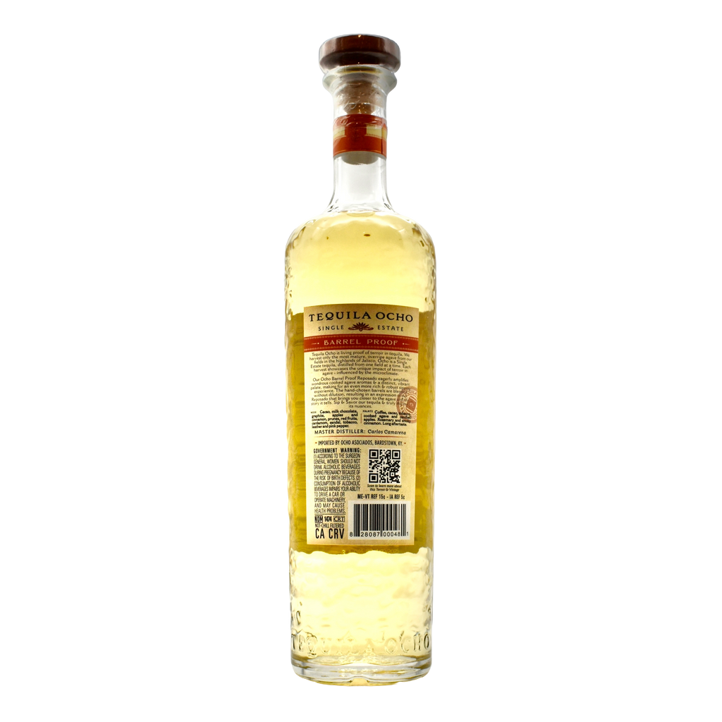 Tequila Ocho Reposado Barrel Proof
