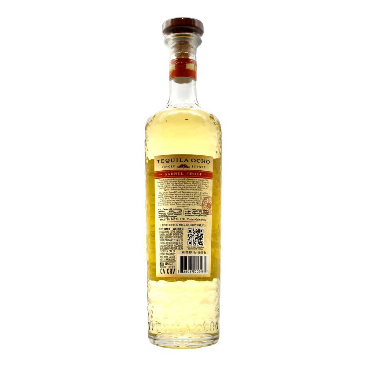 Tequila Ocho Reposado Barrel Proof