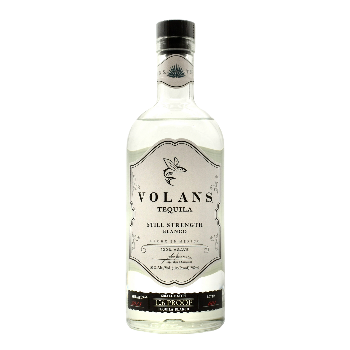 Volans Tequila Still Strength Blanco