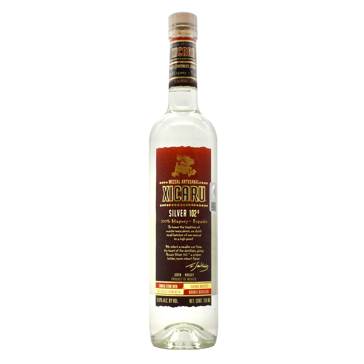Xicaru SiIver Mezcal 102