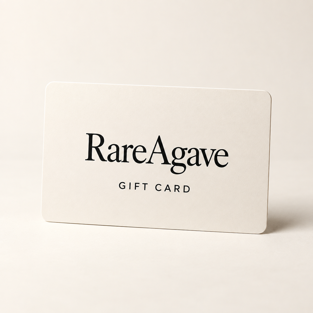 RareAgave digital gift card